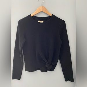 Madewell Women’s Black Long-Sleeved Shirt